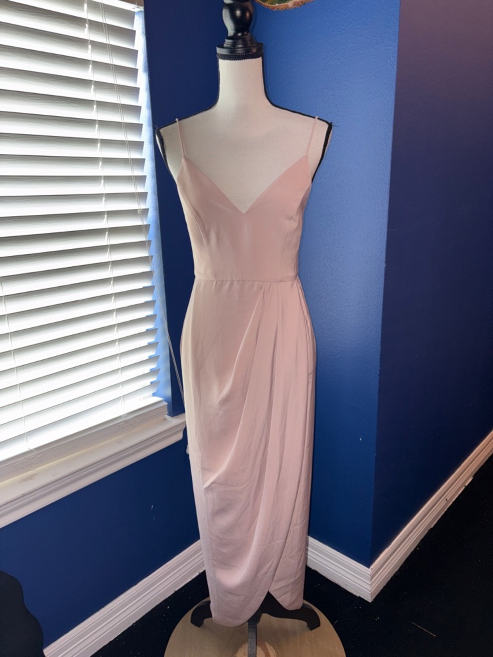Shona Joy Cocktail Draped Dress – Size 4 | Color: Ballet | NWT